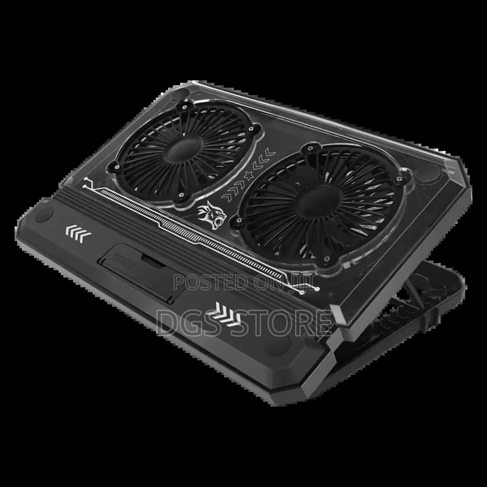Porodo Gaming Pdx121 Crystal Shell Laptop Cooling Pad