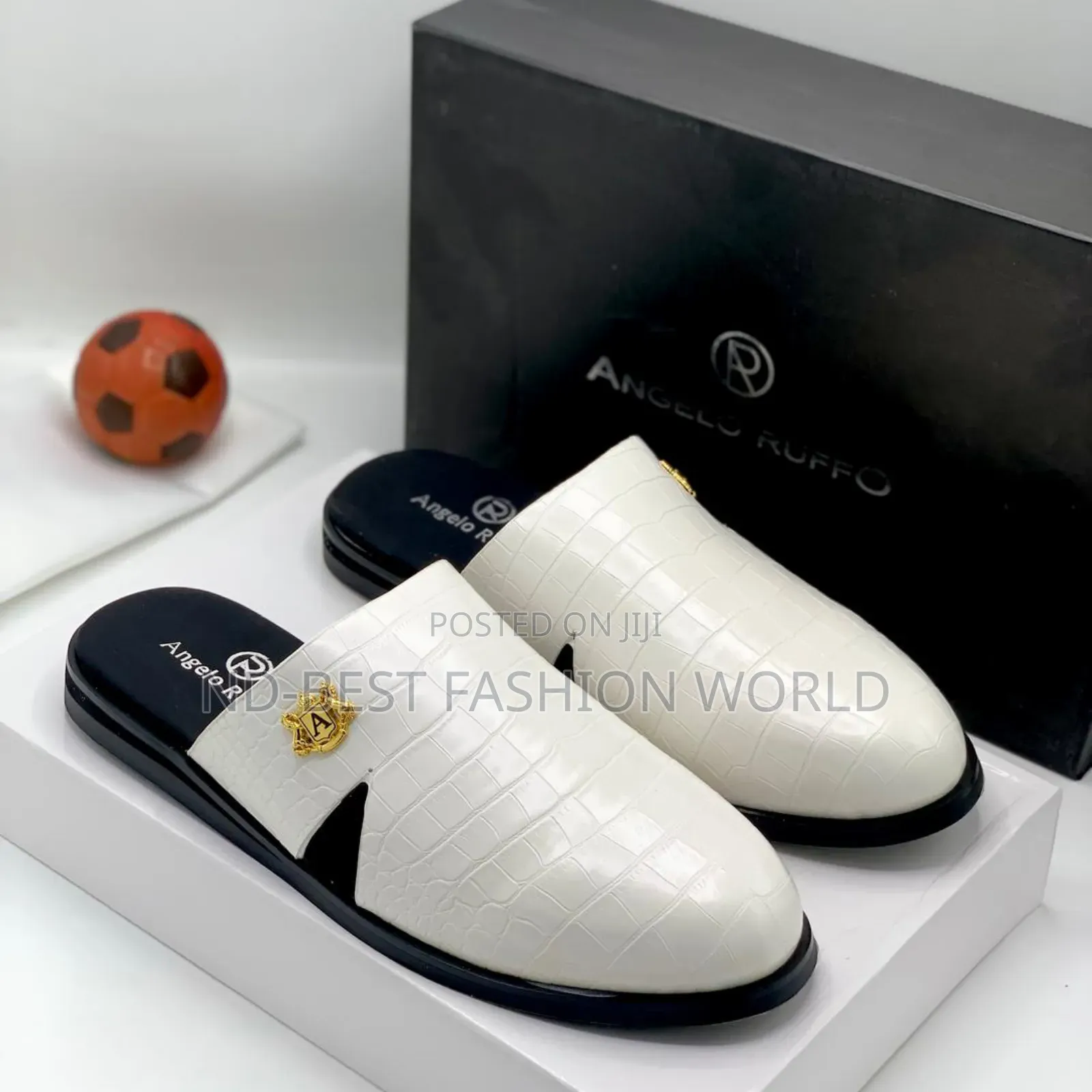 Pure Quality Leather Angelo Ruffo Half Shoe