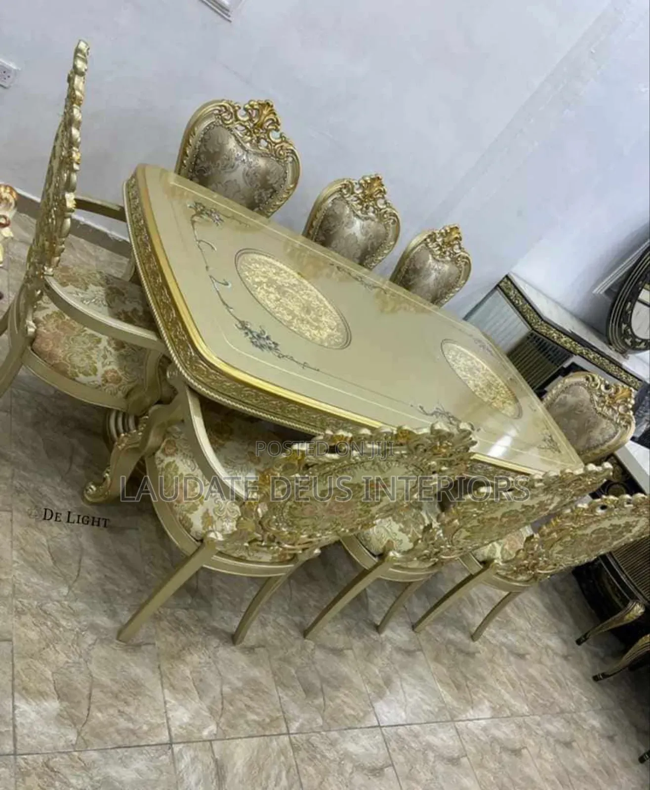 Exquisite Royal 8 Sitters Wooden Dining Table
