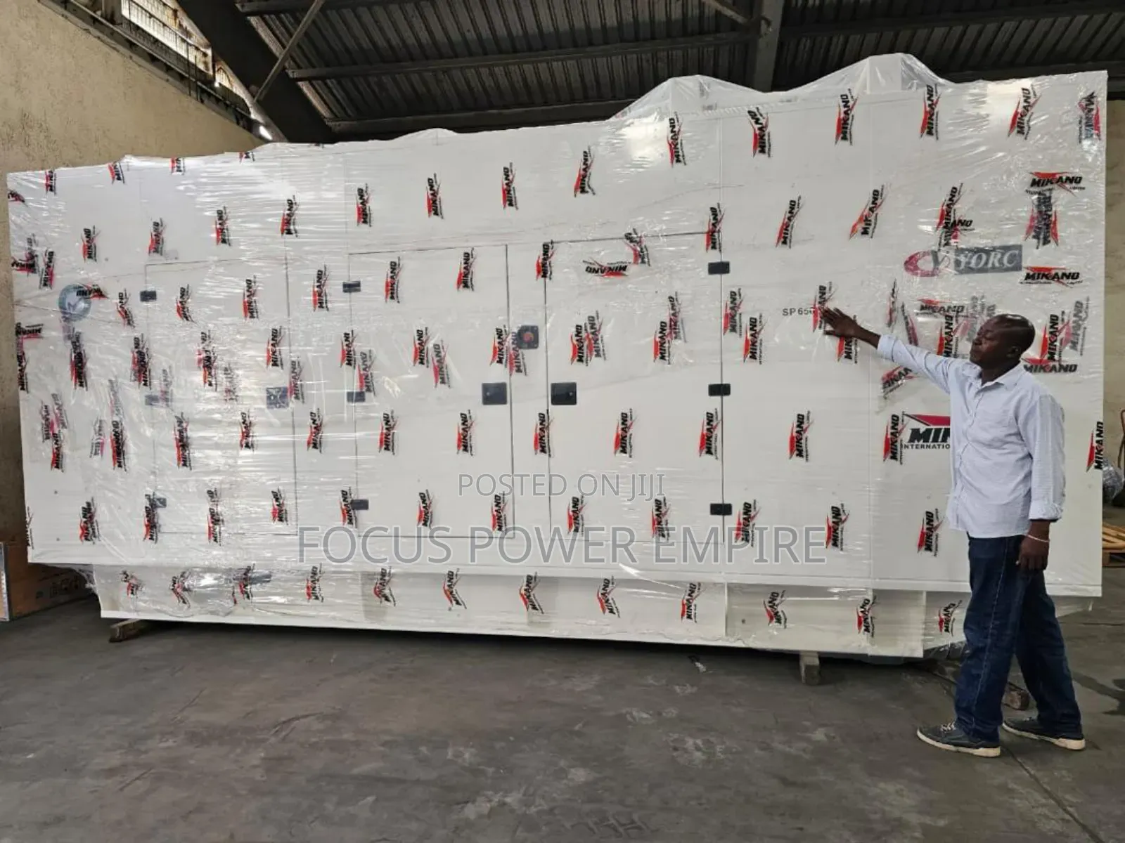 Original Mikano 1000kva Soundproof Generator  Copper Coil