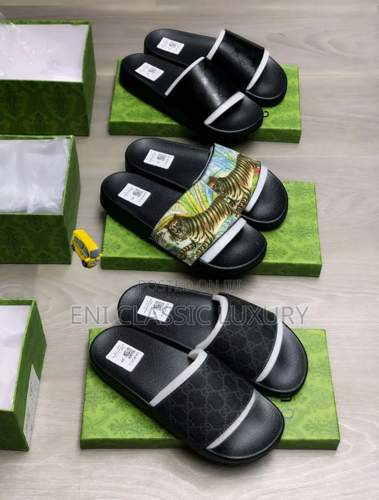 Original Luxury Gucci Slides Available In Store