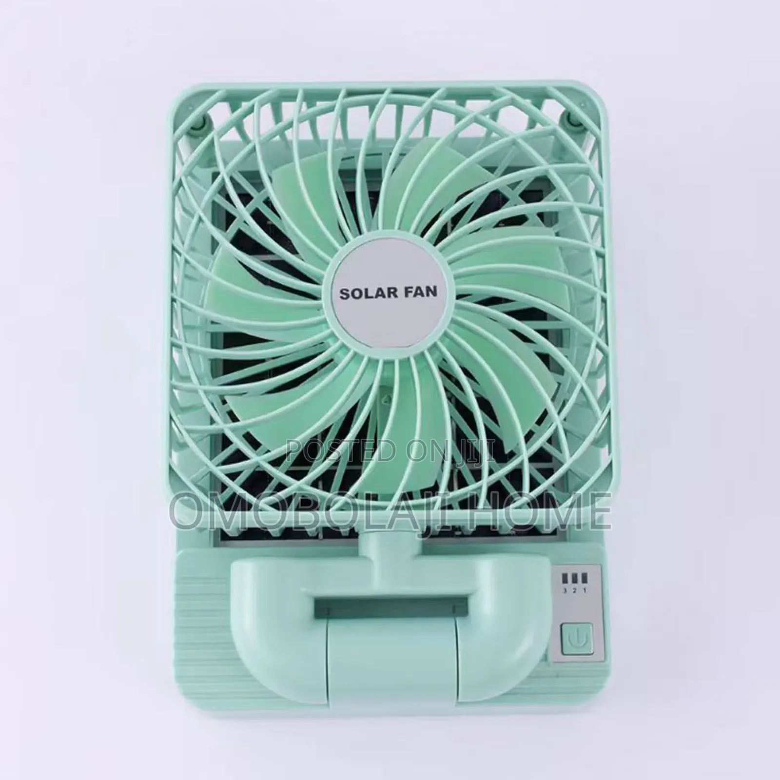 Car Home Solar Fan With Integrated Solar Panel