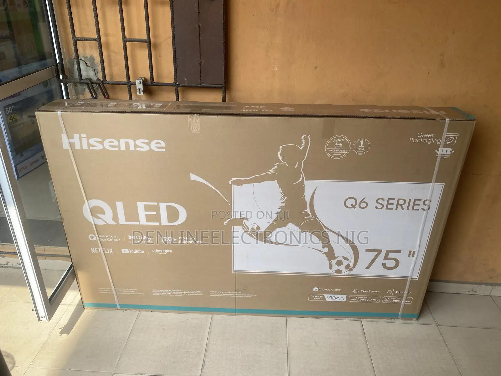 Hisense 75inches Qled Smart Television