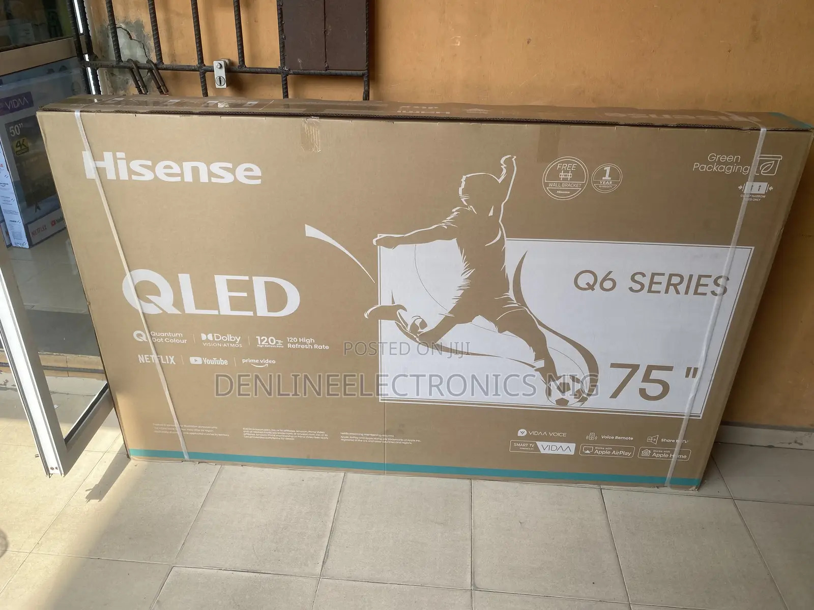 Hisense 75inches Qled Smart Television