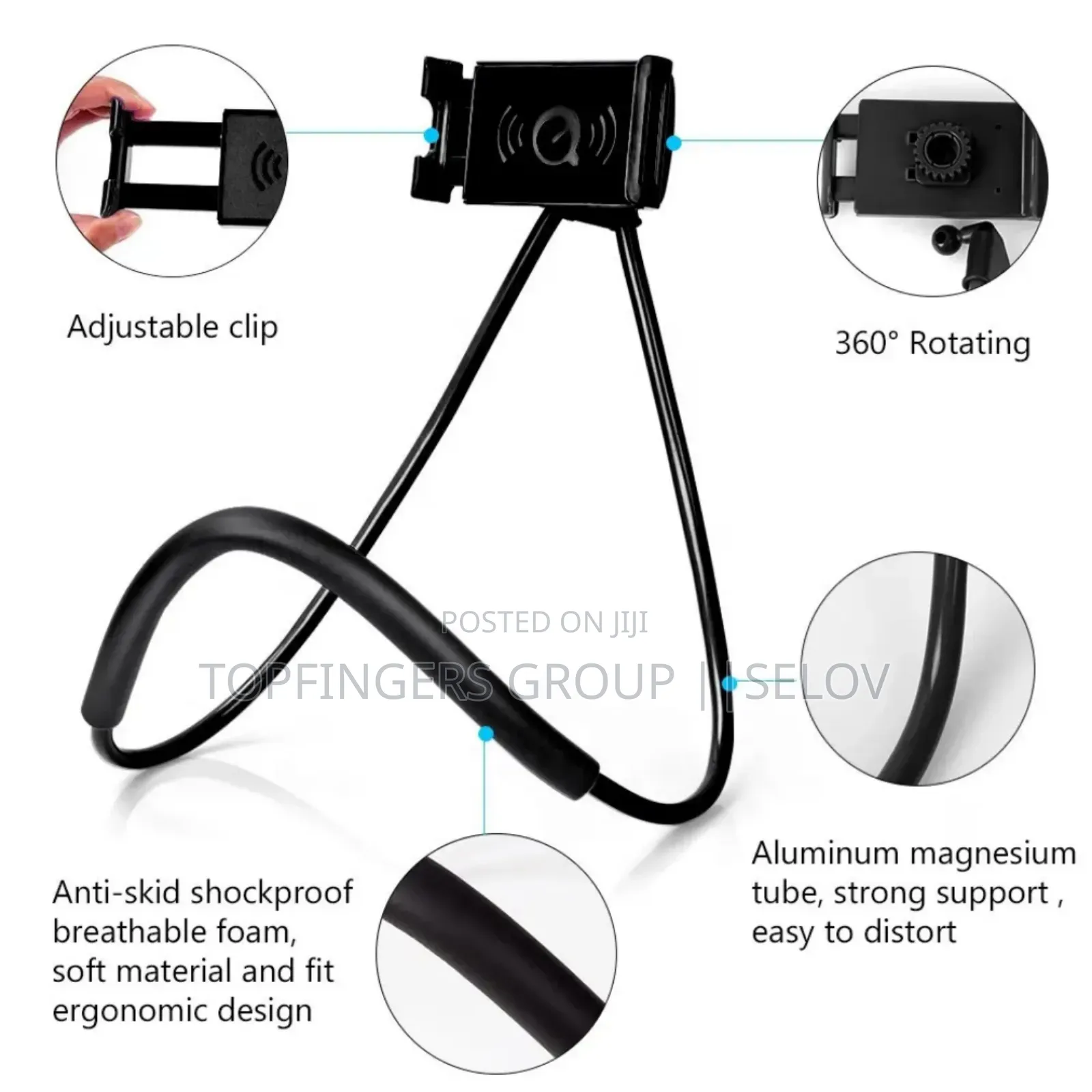 Multifunctional Universal Neck Phone Holder