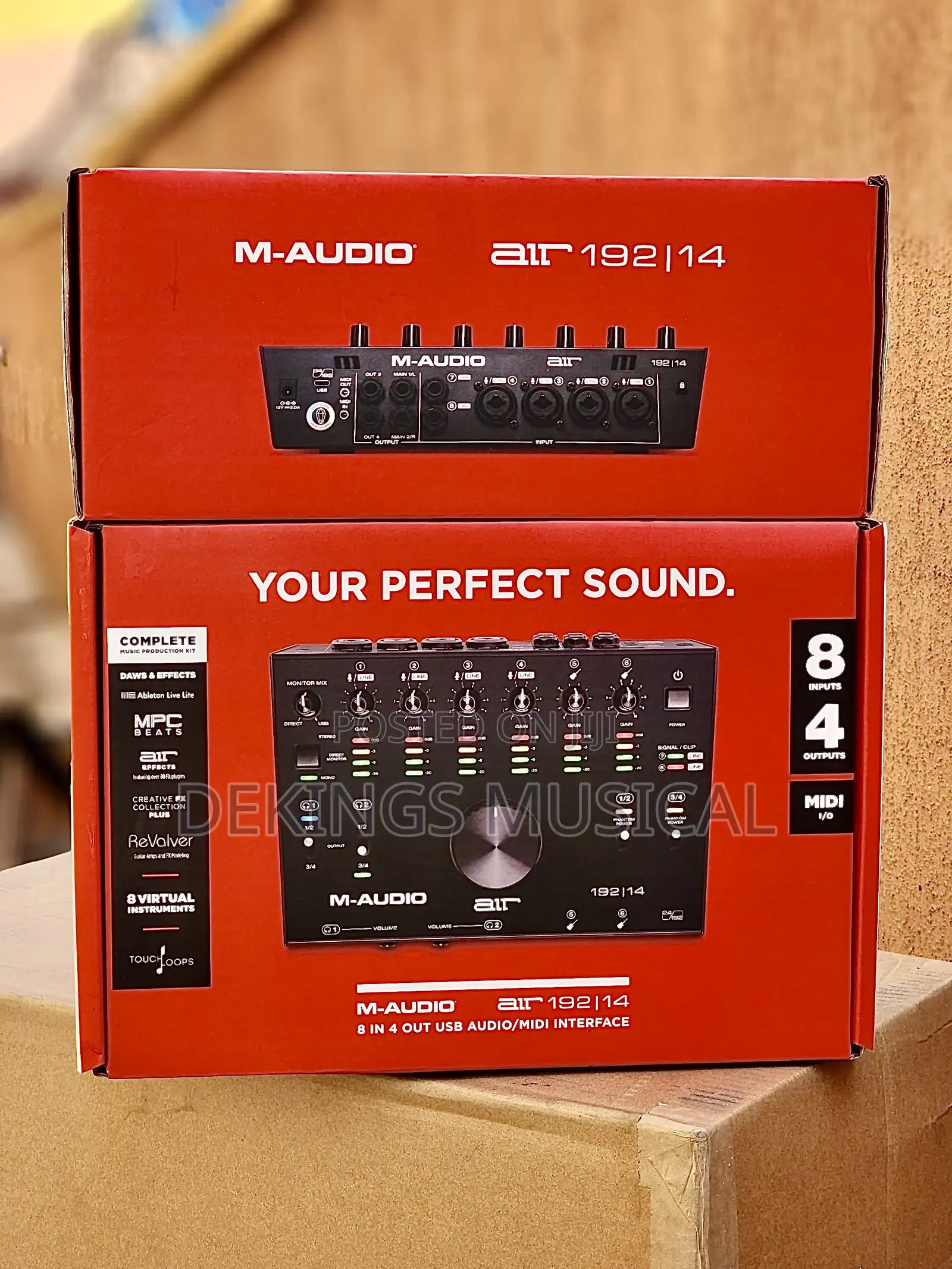 M-Audio Air 192|14 8×4 Usb Type-C Audio Interface