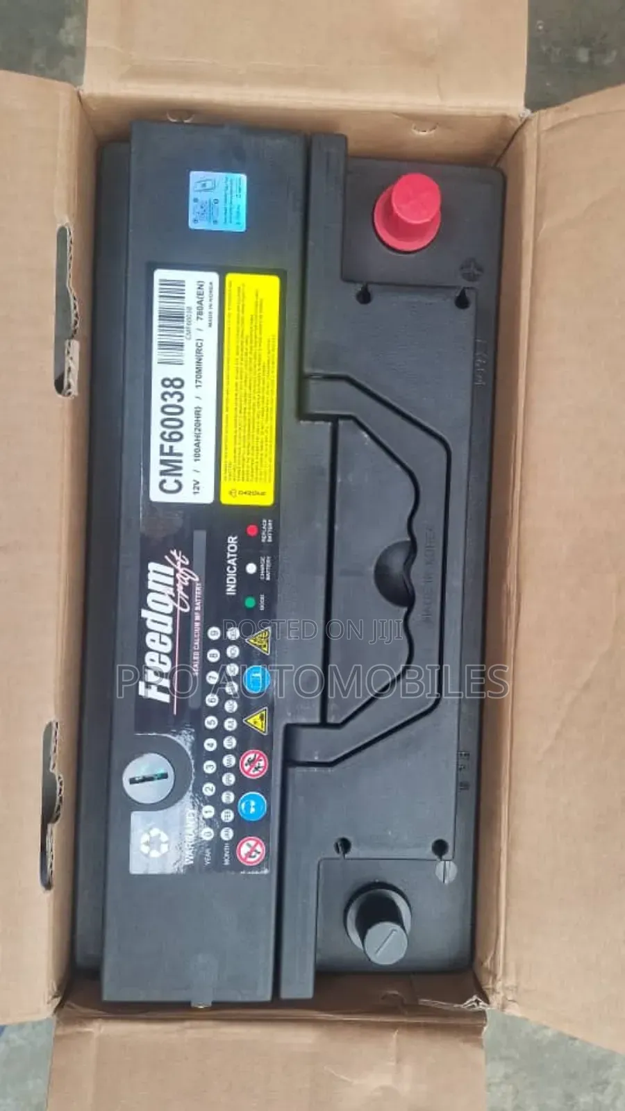 12v 100ah Freedom Mf Original Battery.