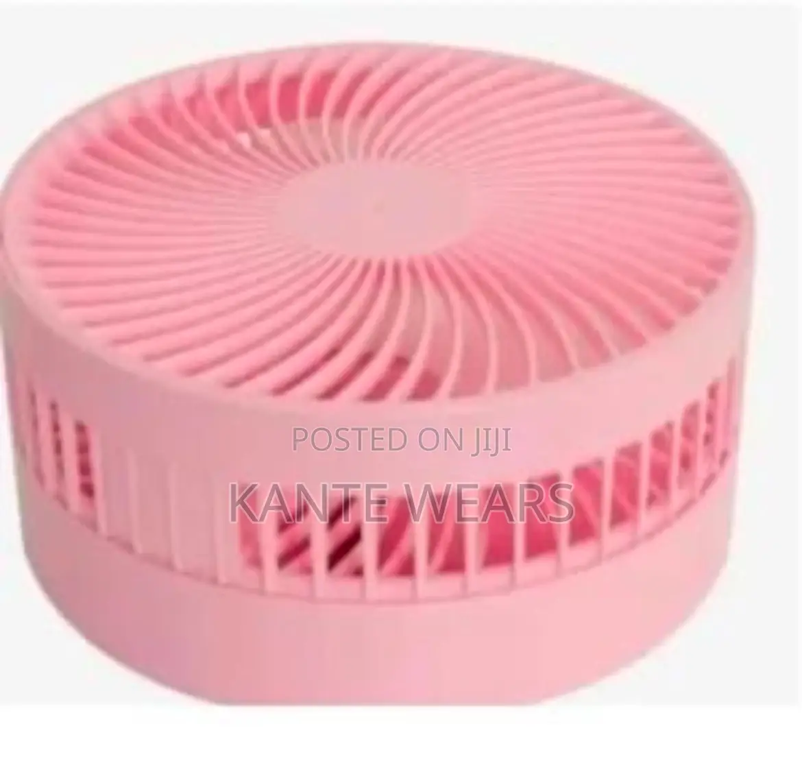 Rechargeable Foldable Fan- White