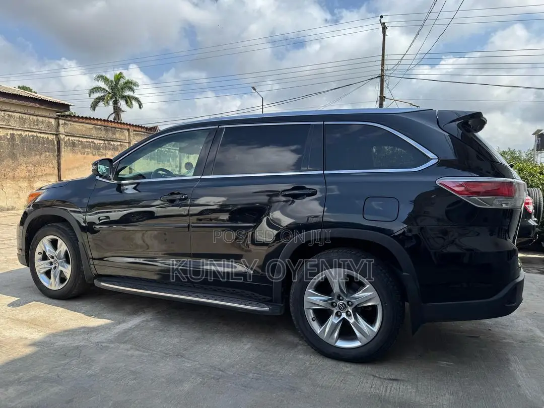 Toyota Highlander Limited Platinum V6 4x4 (3.5L 6cyl 6A) 2016 Black