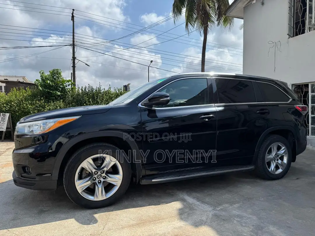 Toyota Highlander Limited Platinum V6 4x4 (3.5L 6cyl 6A) 2016 Black