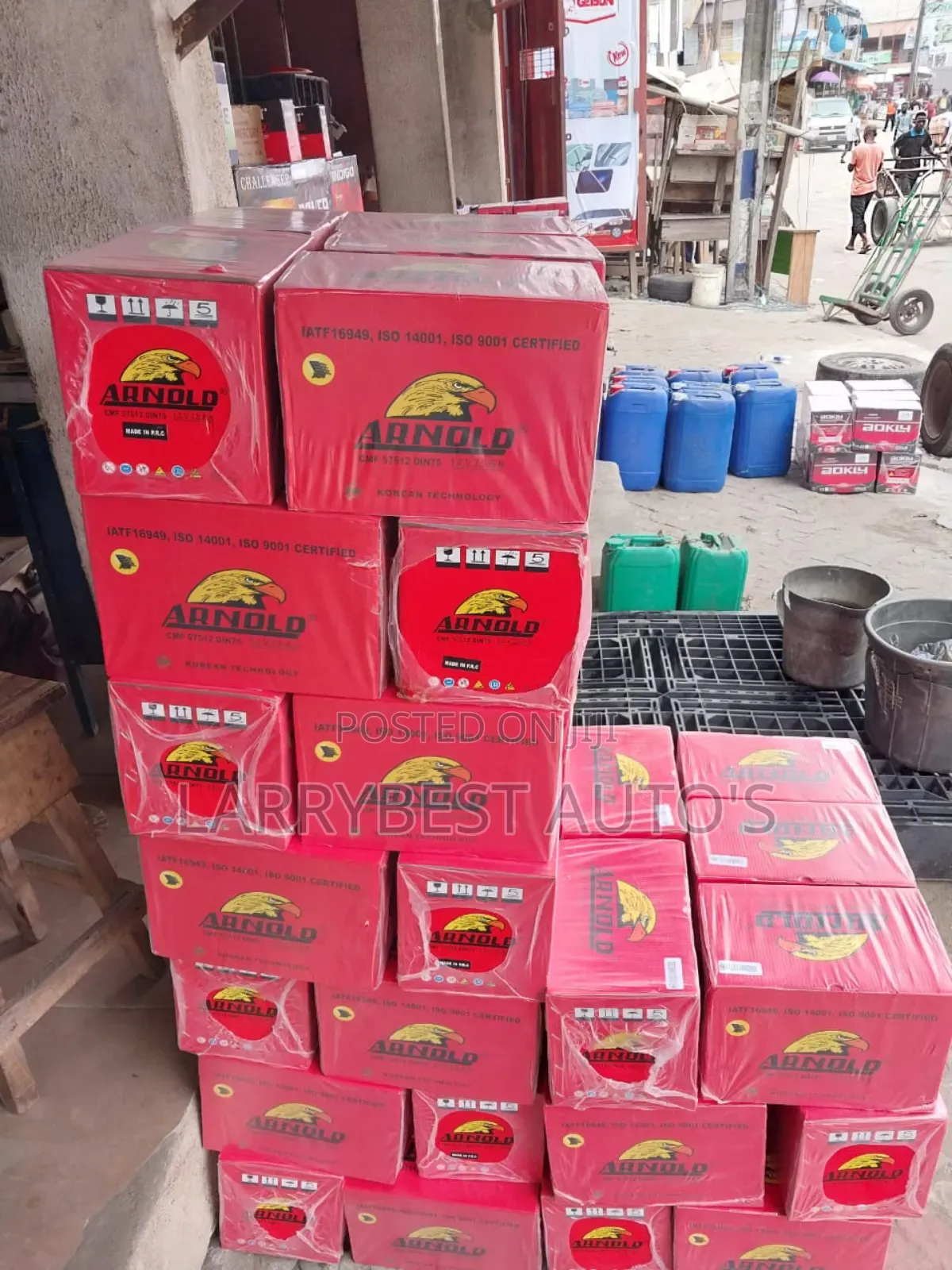 12v75ah Arnold Battery Korea Standard