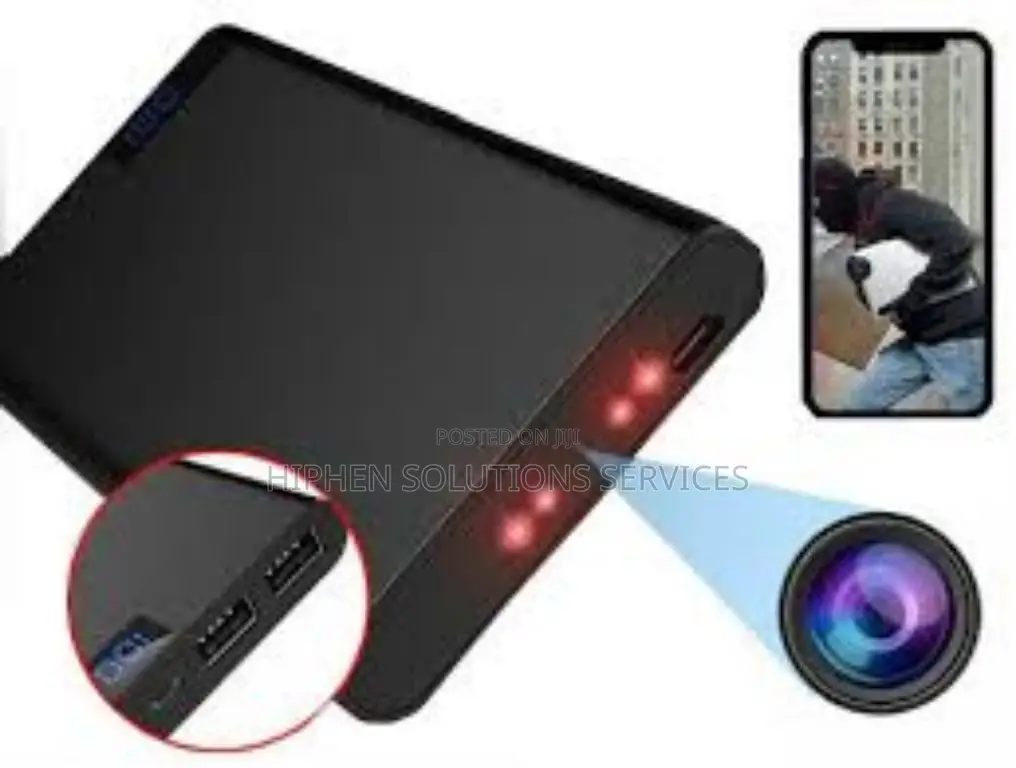 Spy Camera, 1080p Nanny Cam With Night Vision