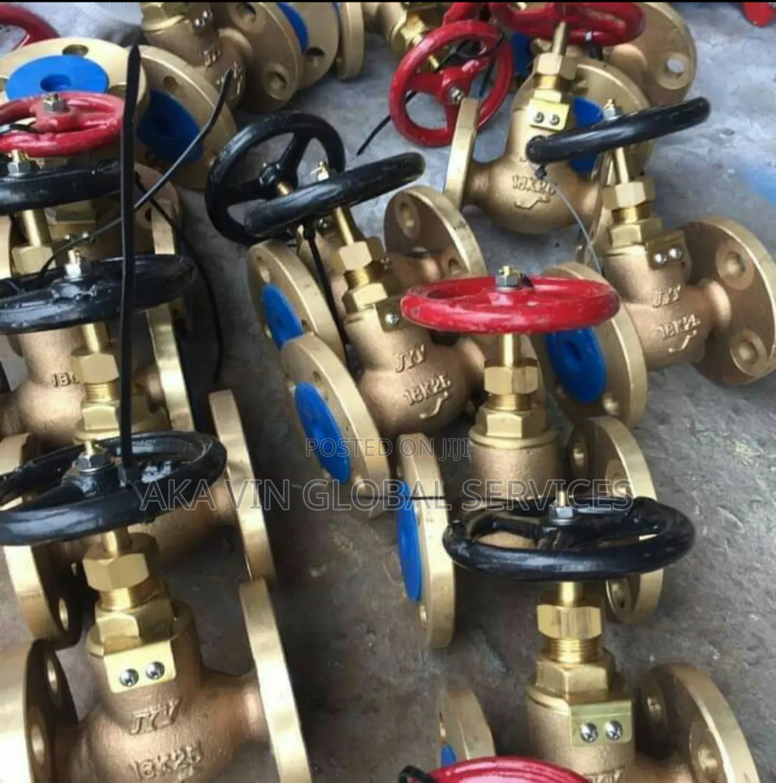 Brass Globe Valve Flange End 25mm