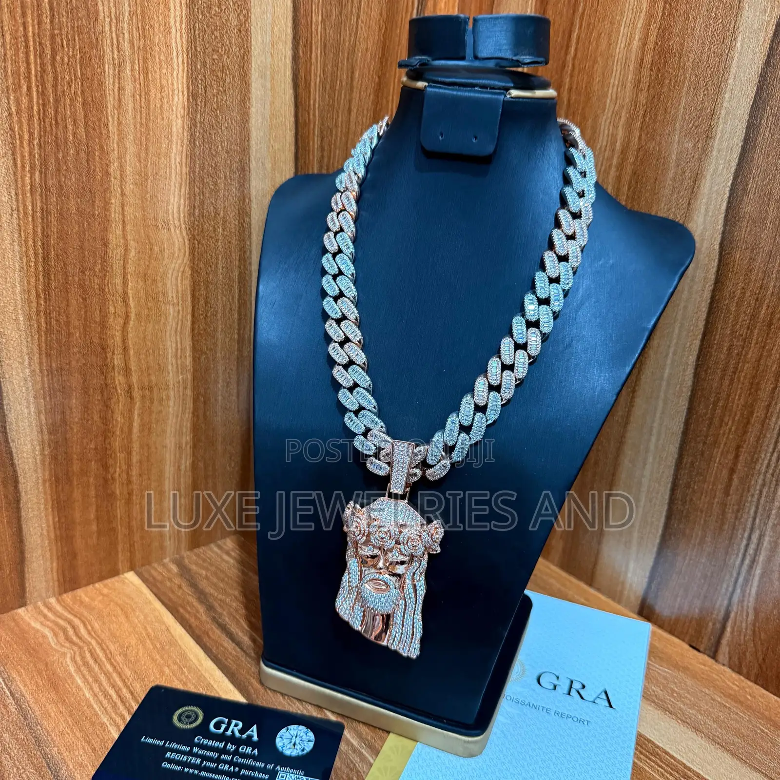 High Quality Moissanite Ice Necklace for Men