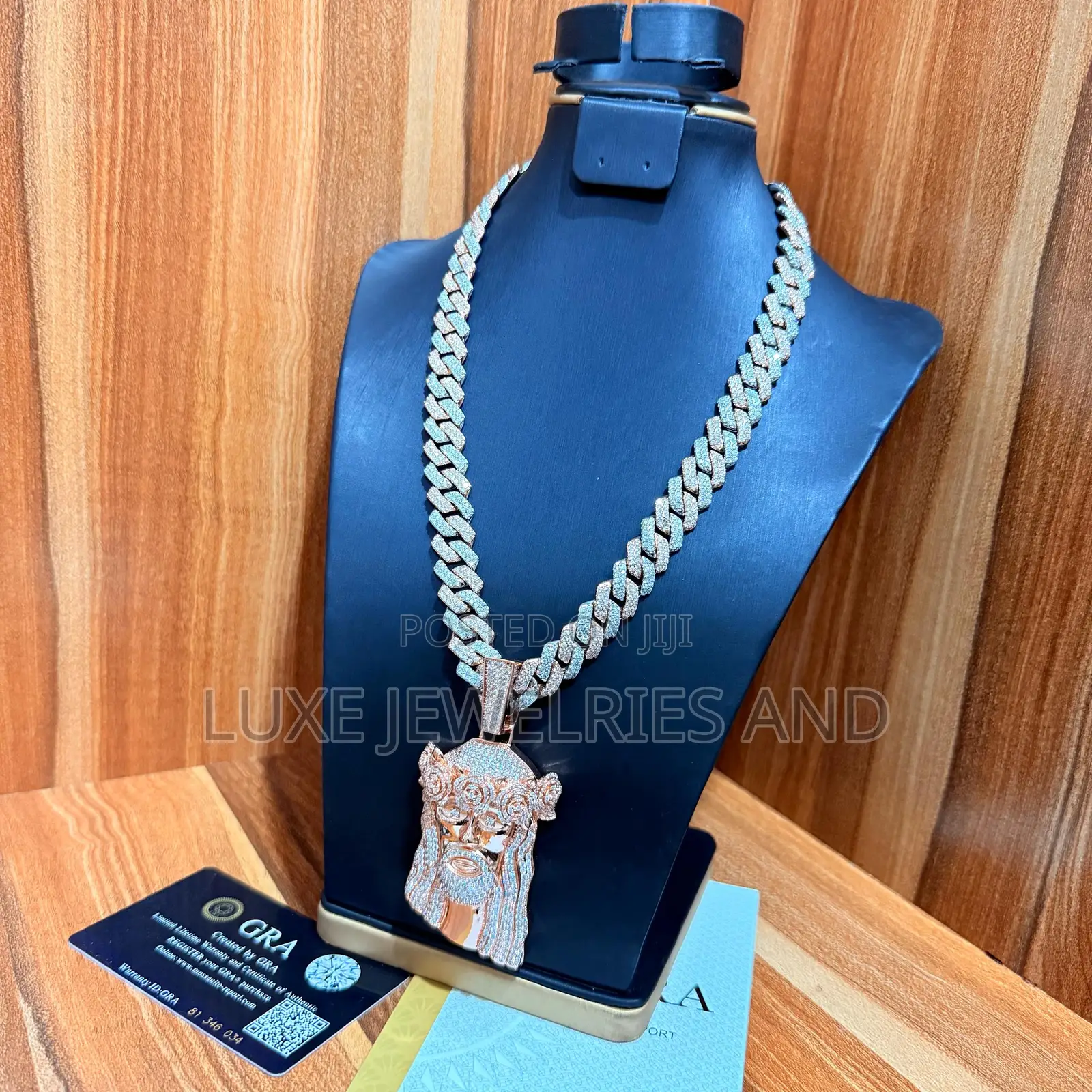 High Quality Moissanite Ice Necklace for Men