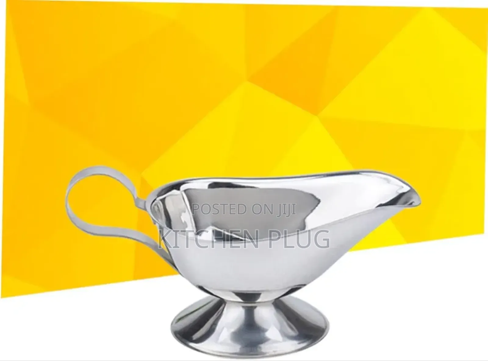 Stainless Steel Gravy Boat For Serving Sauces And Gravies