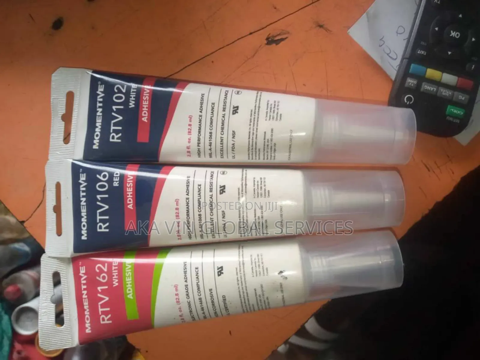 Momentive Rtv106 Red Silicone Adhesive Sealant