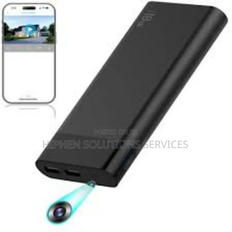  Hd Wifi Power Bank Spy Camera, for Security