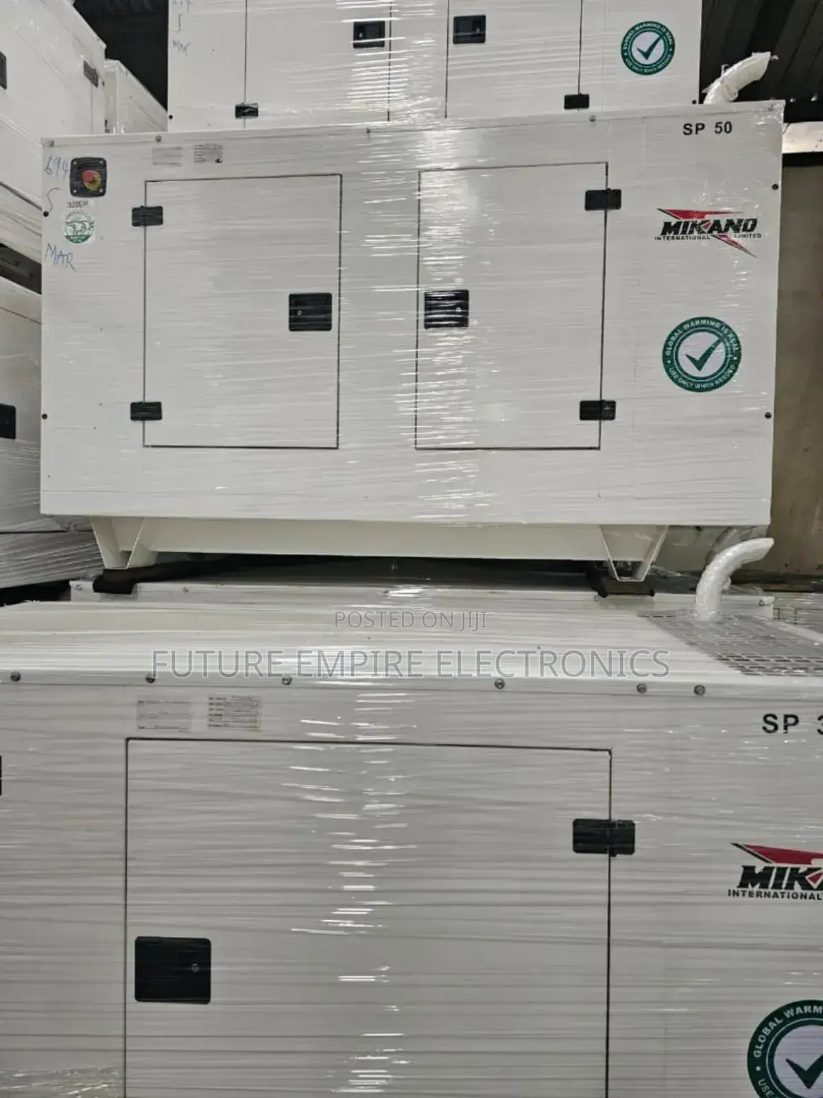 Original Mikano 50kva Cy Yorc Soundproof Gen  Copper Coil