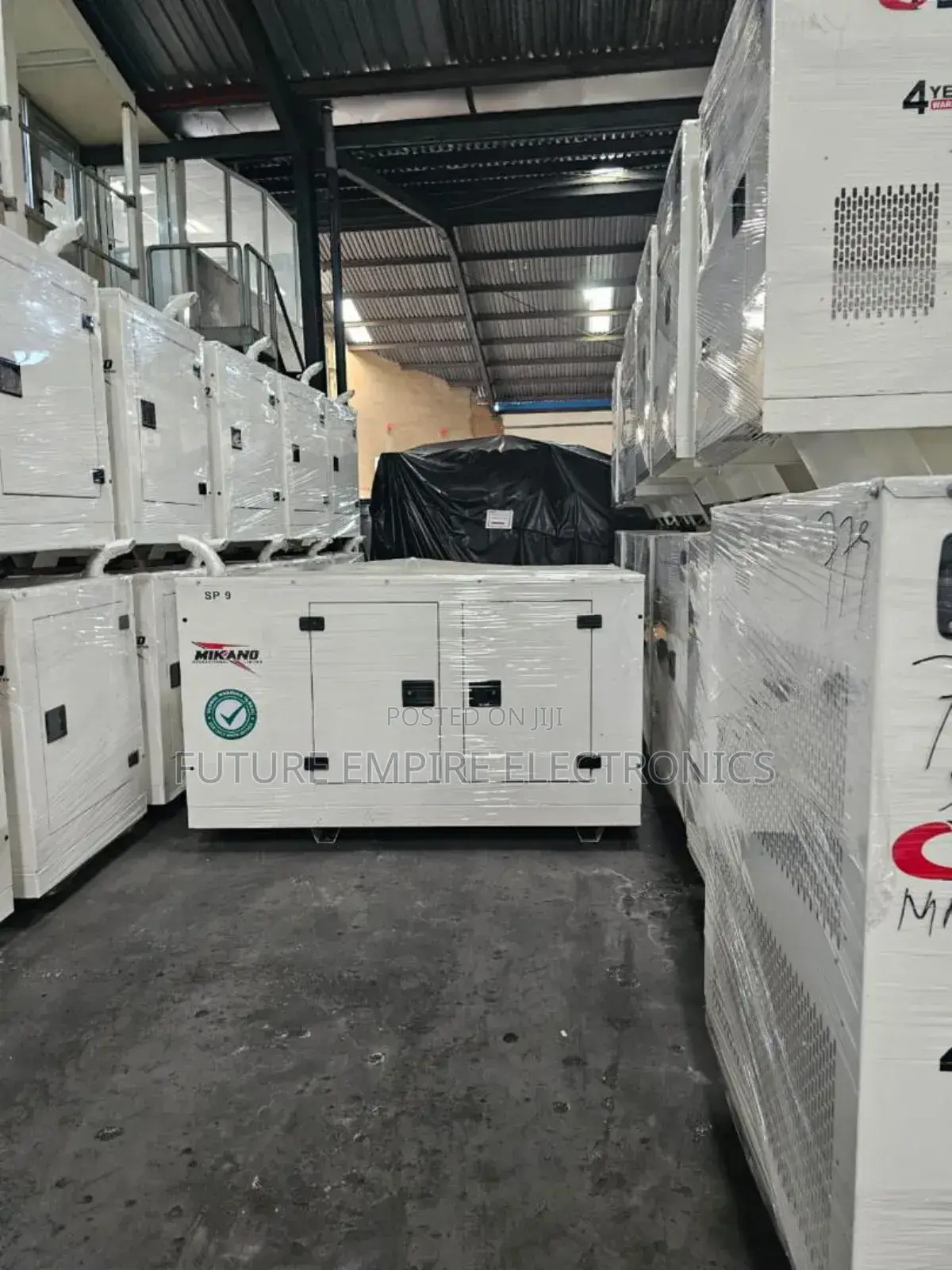 Original Mikano 50kva Cy Yorc Soundproof Gen  Copper Coil