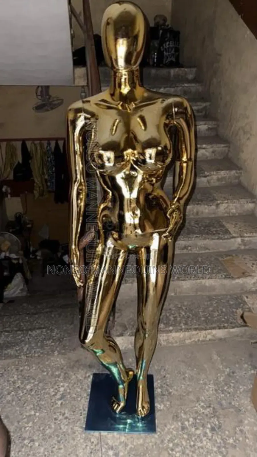 Size 12 Champagne Gold Female Display Mannequin