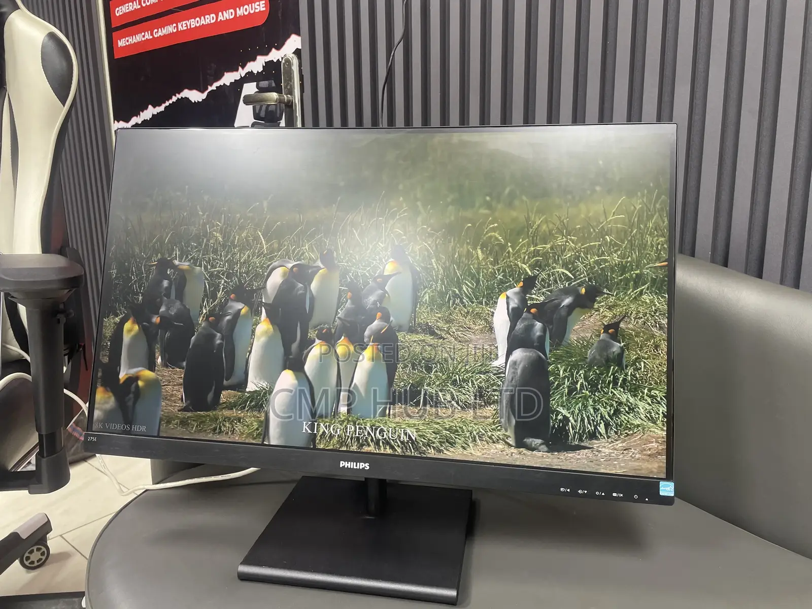 Philips 275e1s 27” QHD Monitor, 75hz, Ips, Amd Freesync