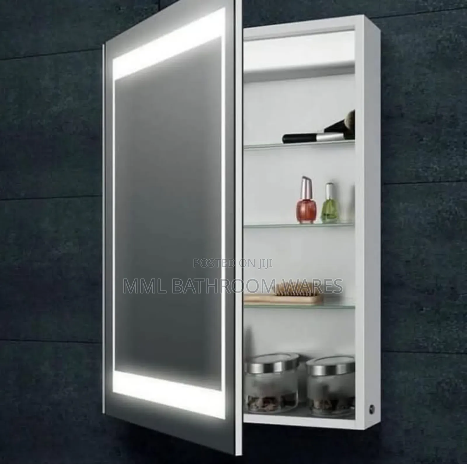 Modern Recessed Bathroom Storage Led Mirror Medicine Cabinet