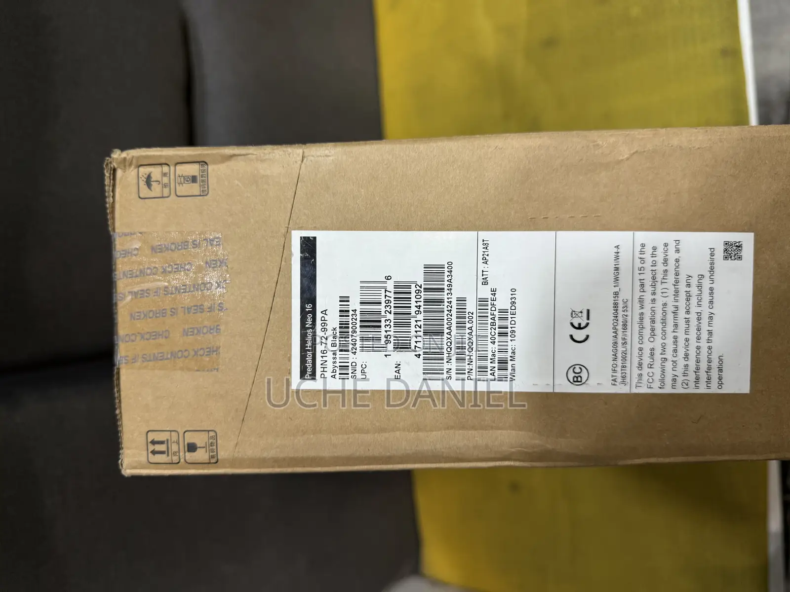 New Laptop Acer Predator Helios Neo 16 16GB Intel Core I9 SSD 1T