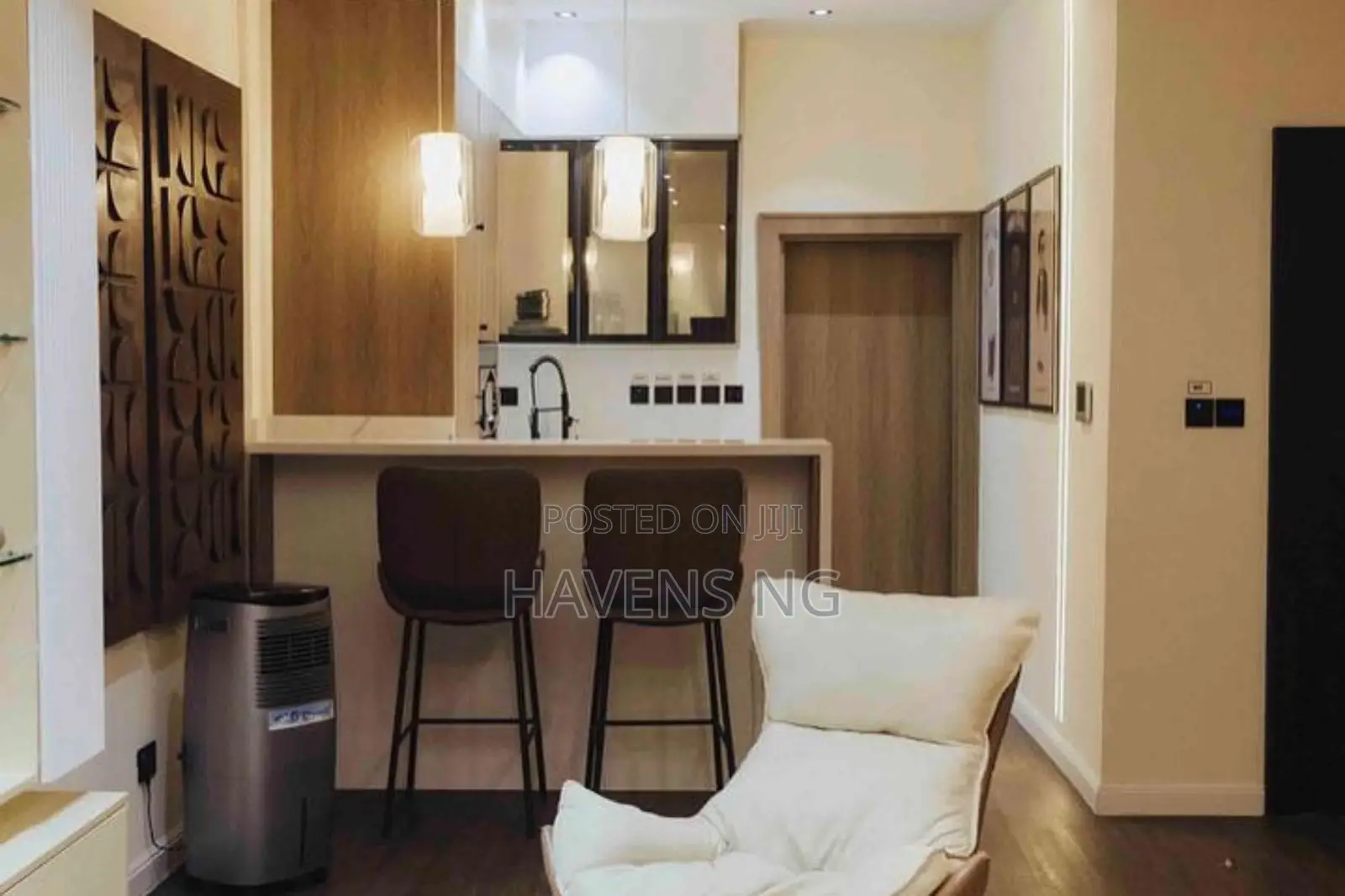 A Luxury One Bedroom Apartment in Wuye, Abuja