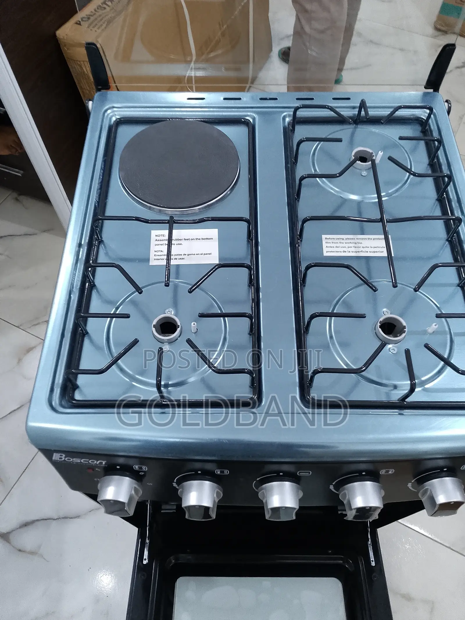 Boscon (Bos-Gss500) 3+1 Burner Gas Cooker (Cook Master)