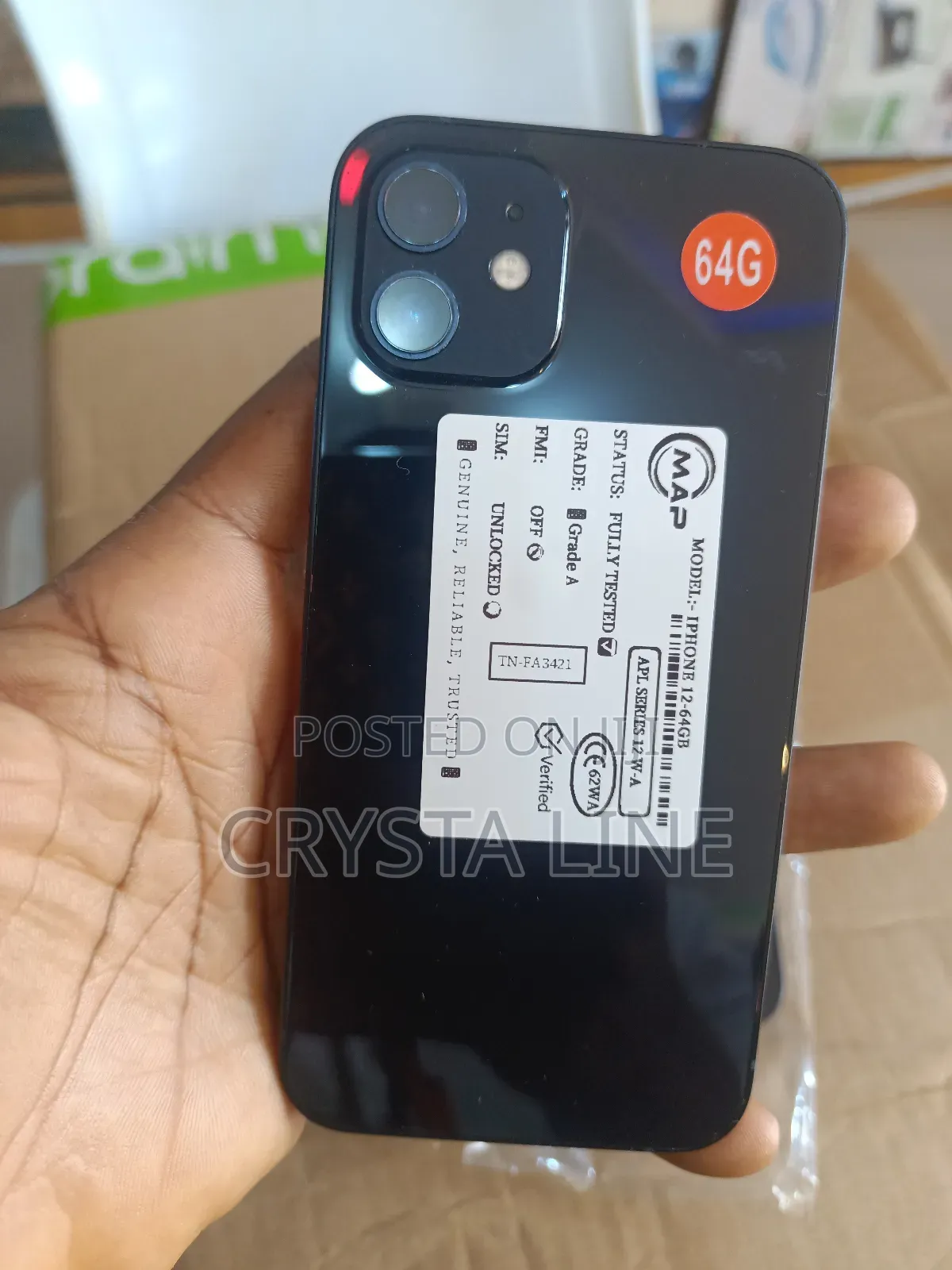 Apple iPhone 12 64 GB Black