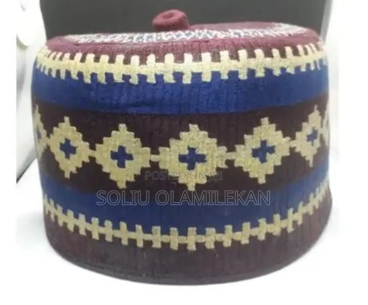 Multicolored Hausa Cap