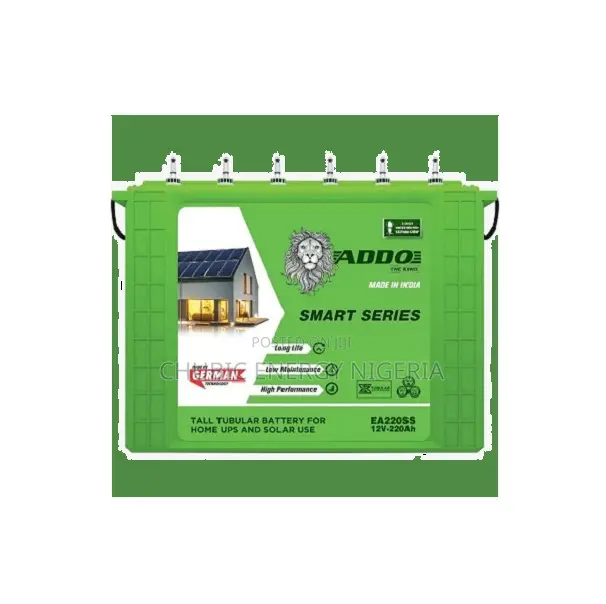 Addo Tubular Inverter Battery (220ah/12v ) Smart Series