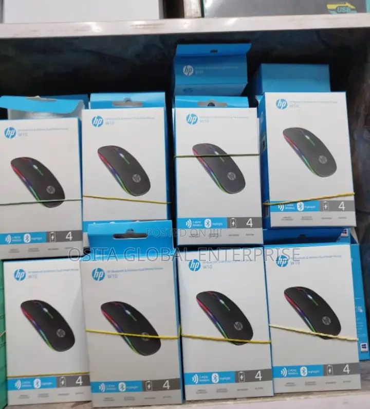 Hp W10 Wireless Flat Mouse