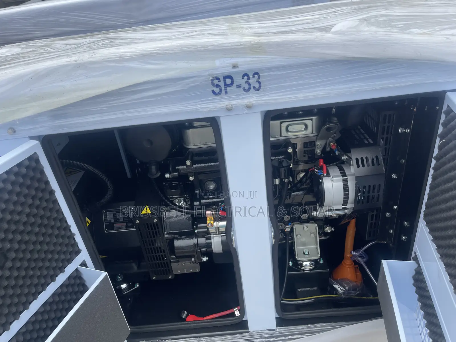 Brilliant England Perkins Soundproof Diesel Generator 33kva