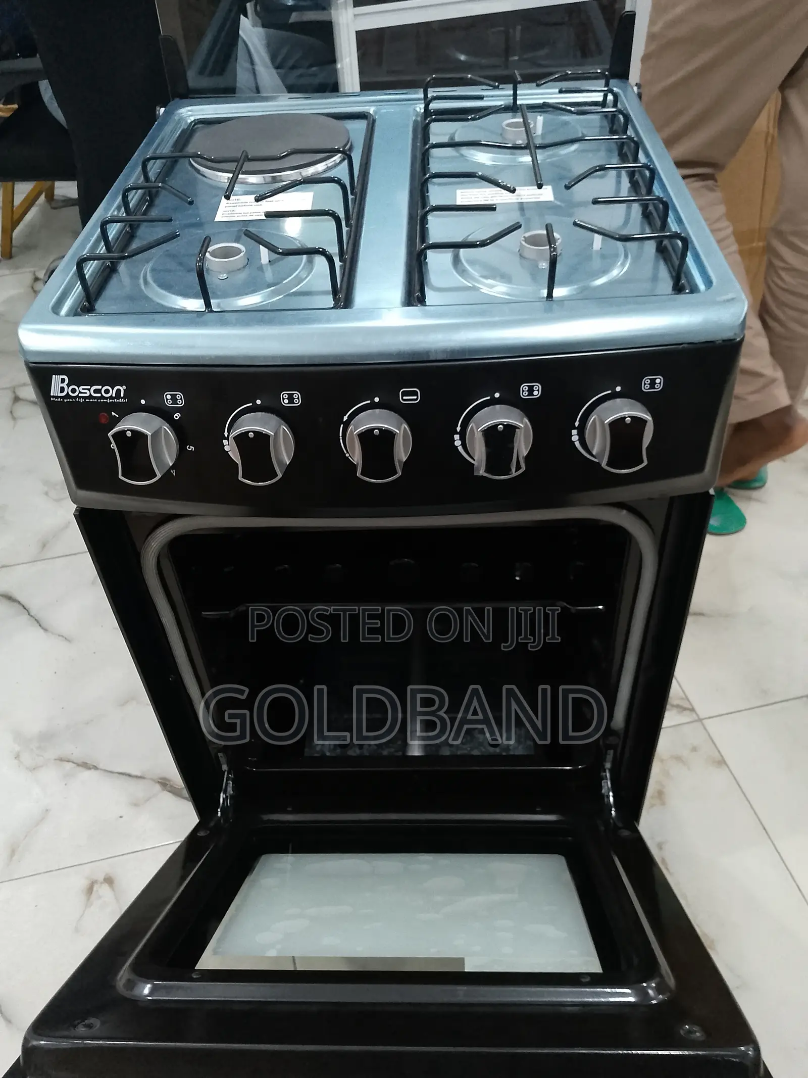 Boscon (Bos-Gss500) 3+1 Kitchen Aid Burner Gas Cooker