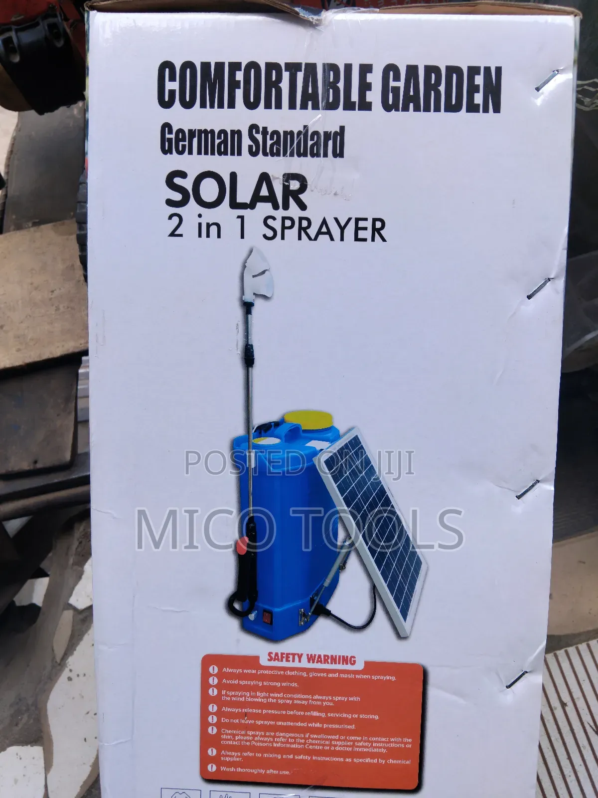 2in1 Rechargeable Knapsack Sprayer