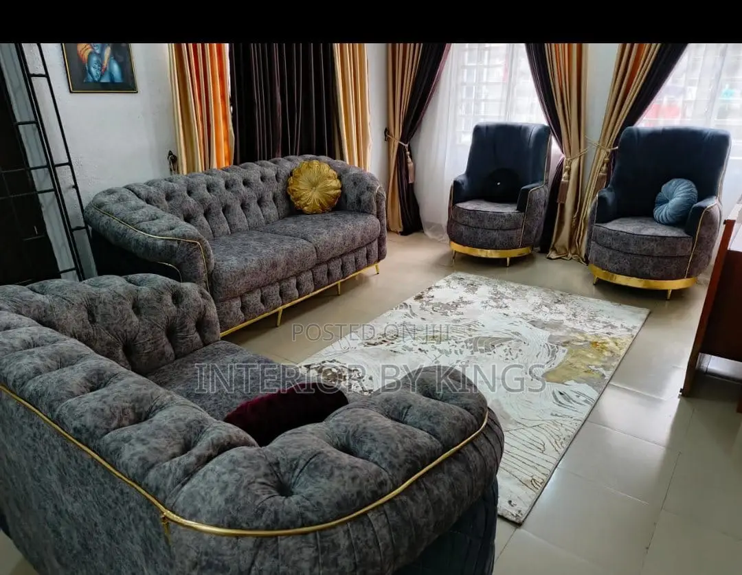 7seater Luxury Modern Sofa Can Be Made in Colors
