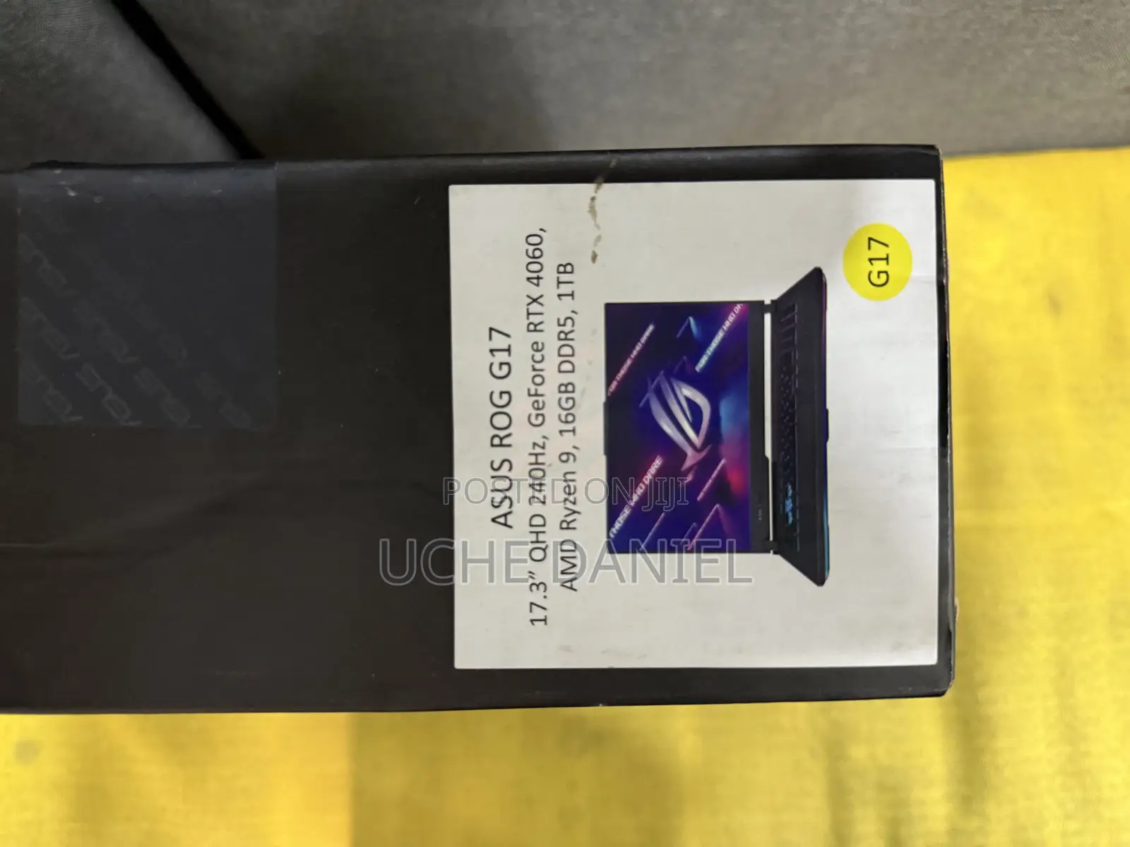 Laptop Asus ROG Strix G17 16GB AMD Ryzen 9 SSD 1T