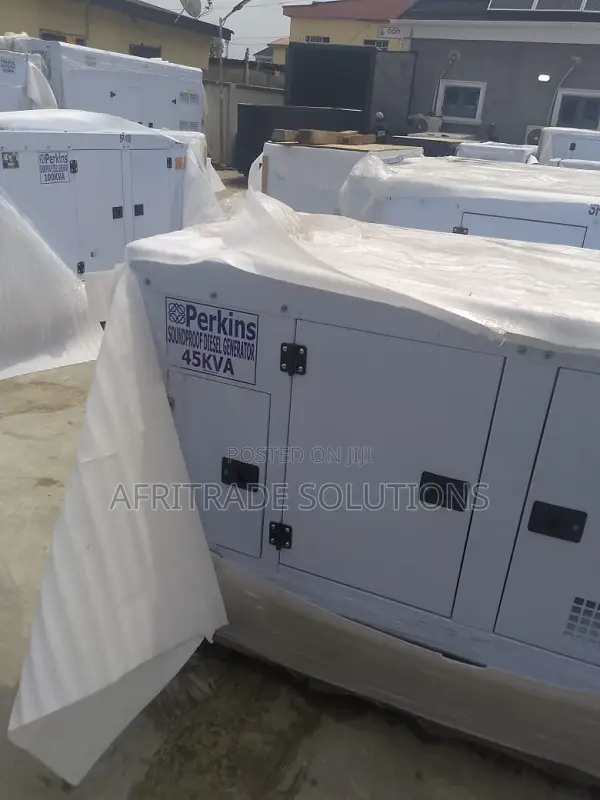 Perkins 45kva Heavy-Duty Soundproof Generator