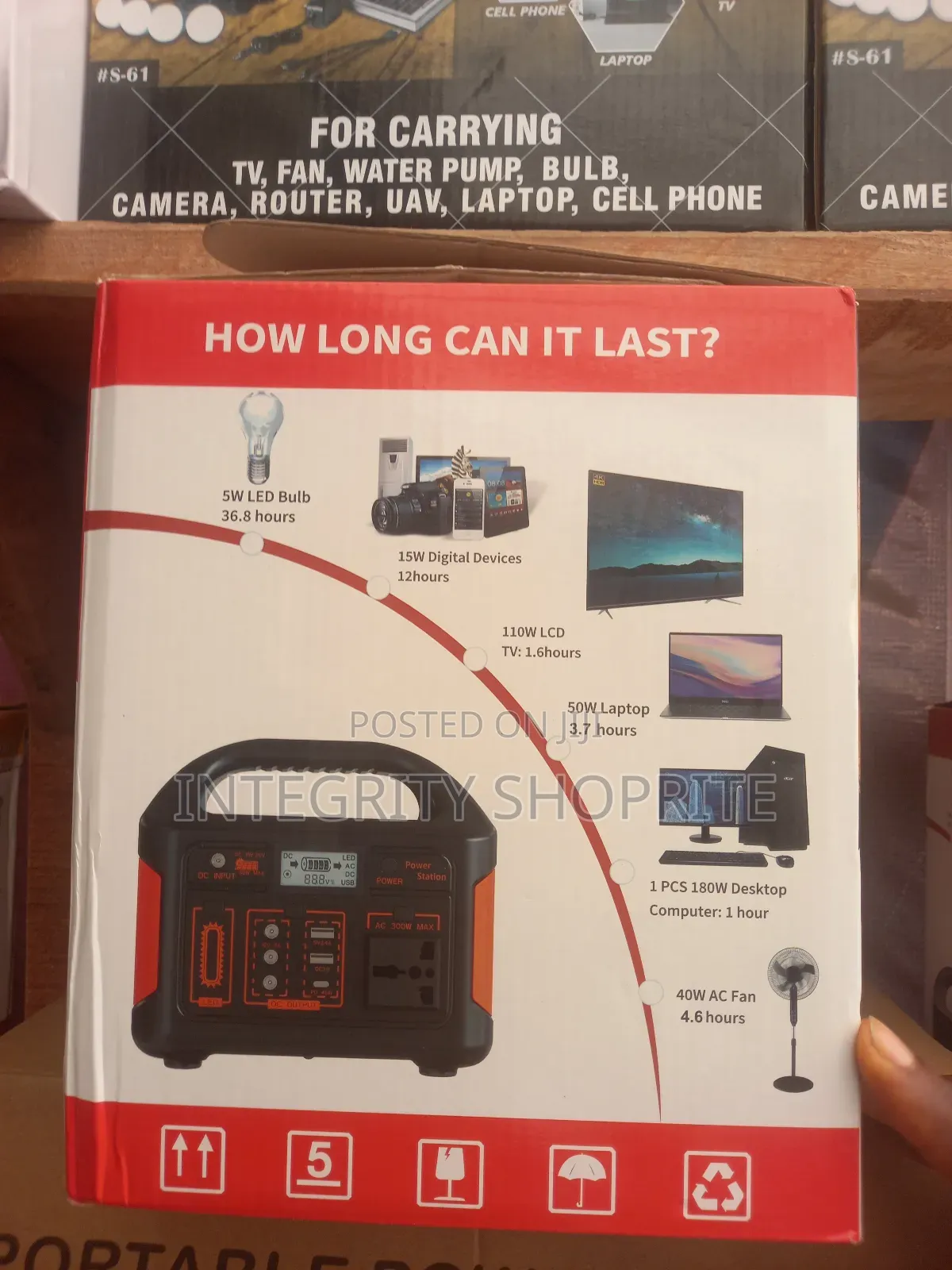 Portable Power Station Pure Sine Wave