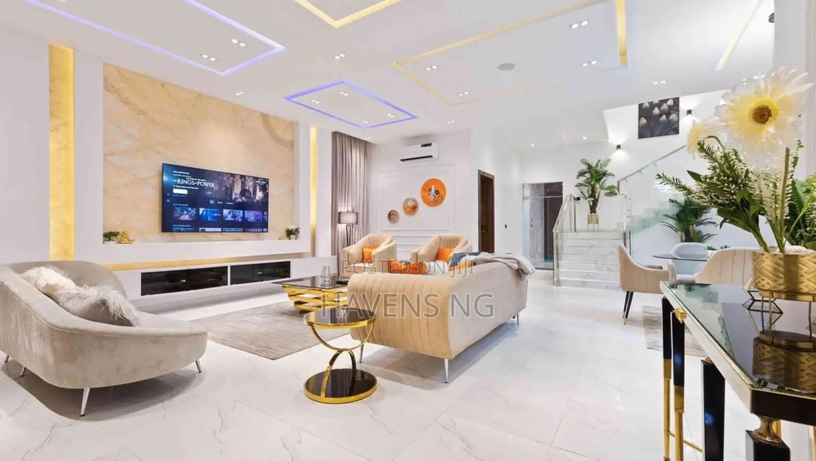 Posh 5-Bedroom Smart Duplex in Ologolo, Lekki