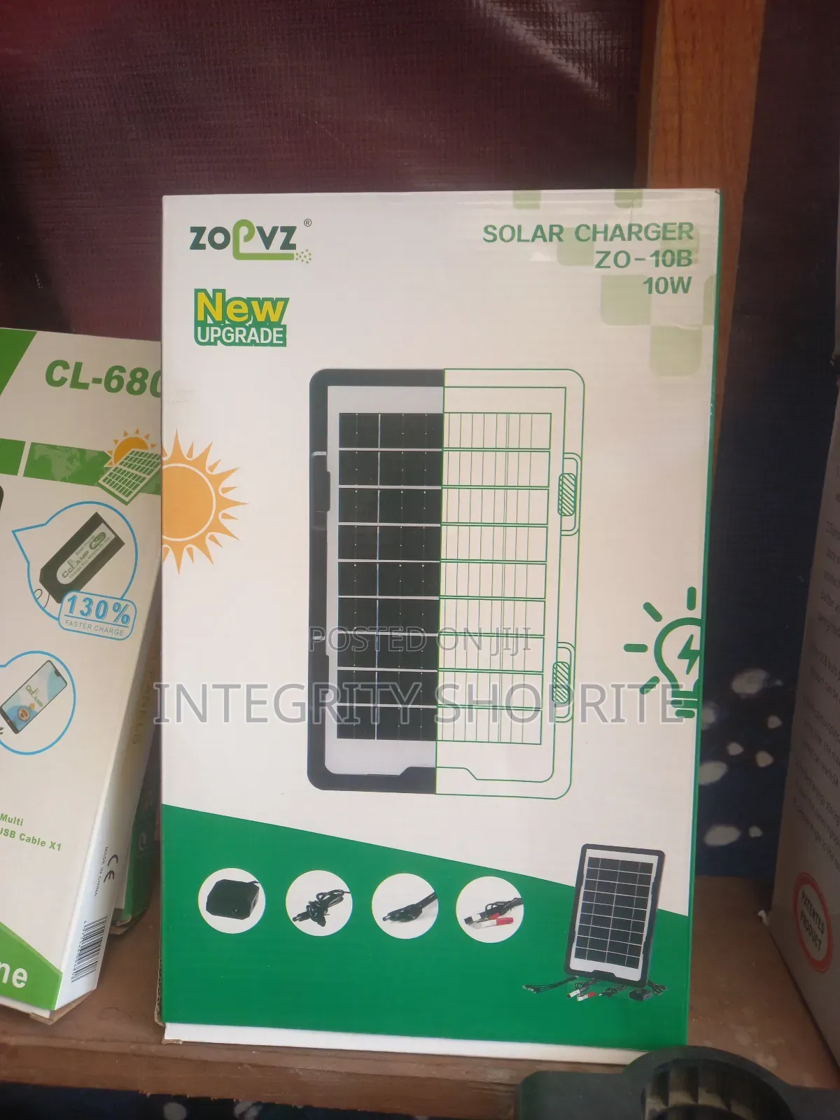 Solar Charger Zo-10b 10w