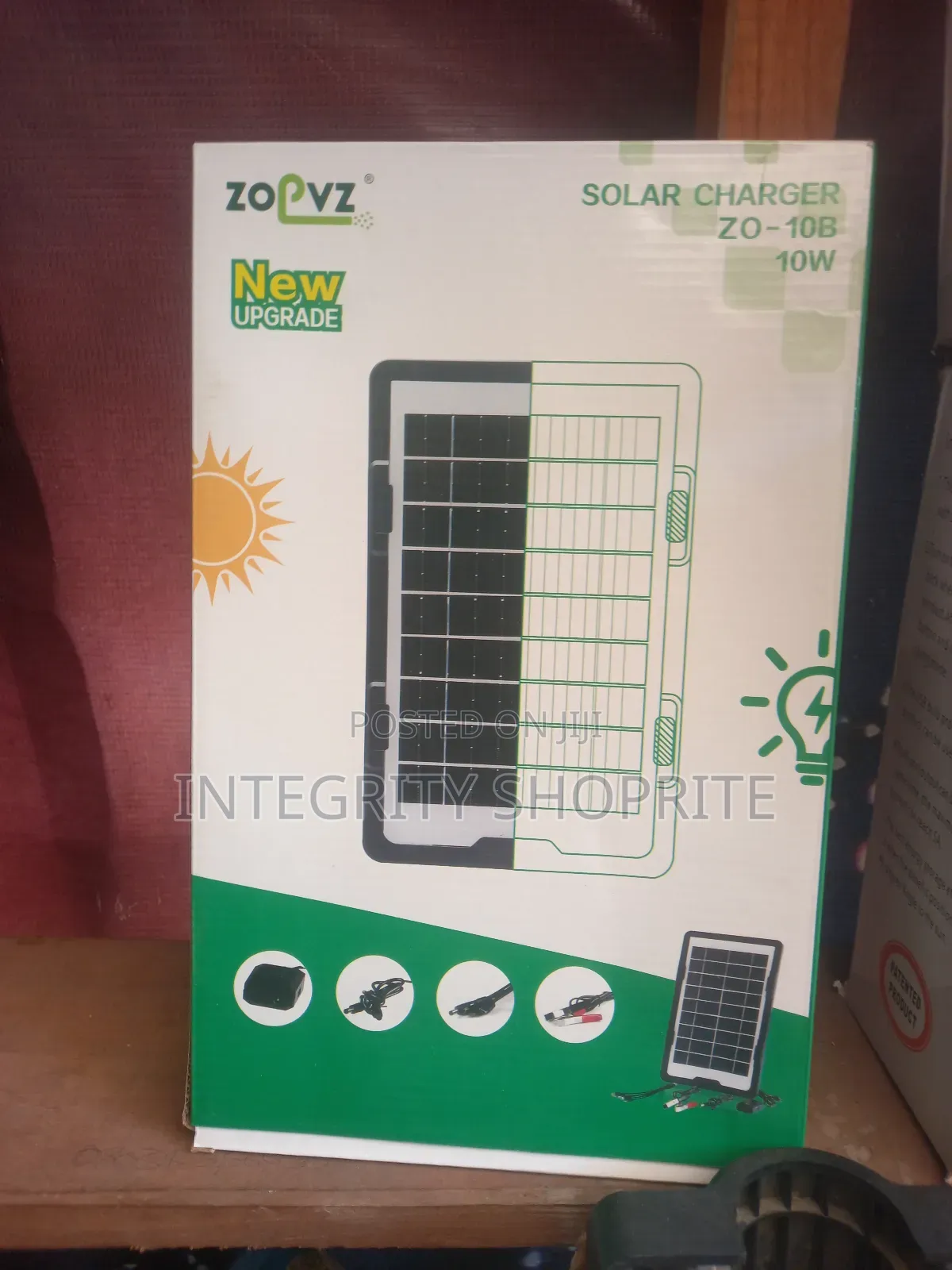 Solar Charger Zo-10b 10w