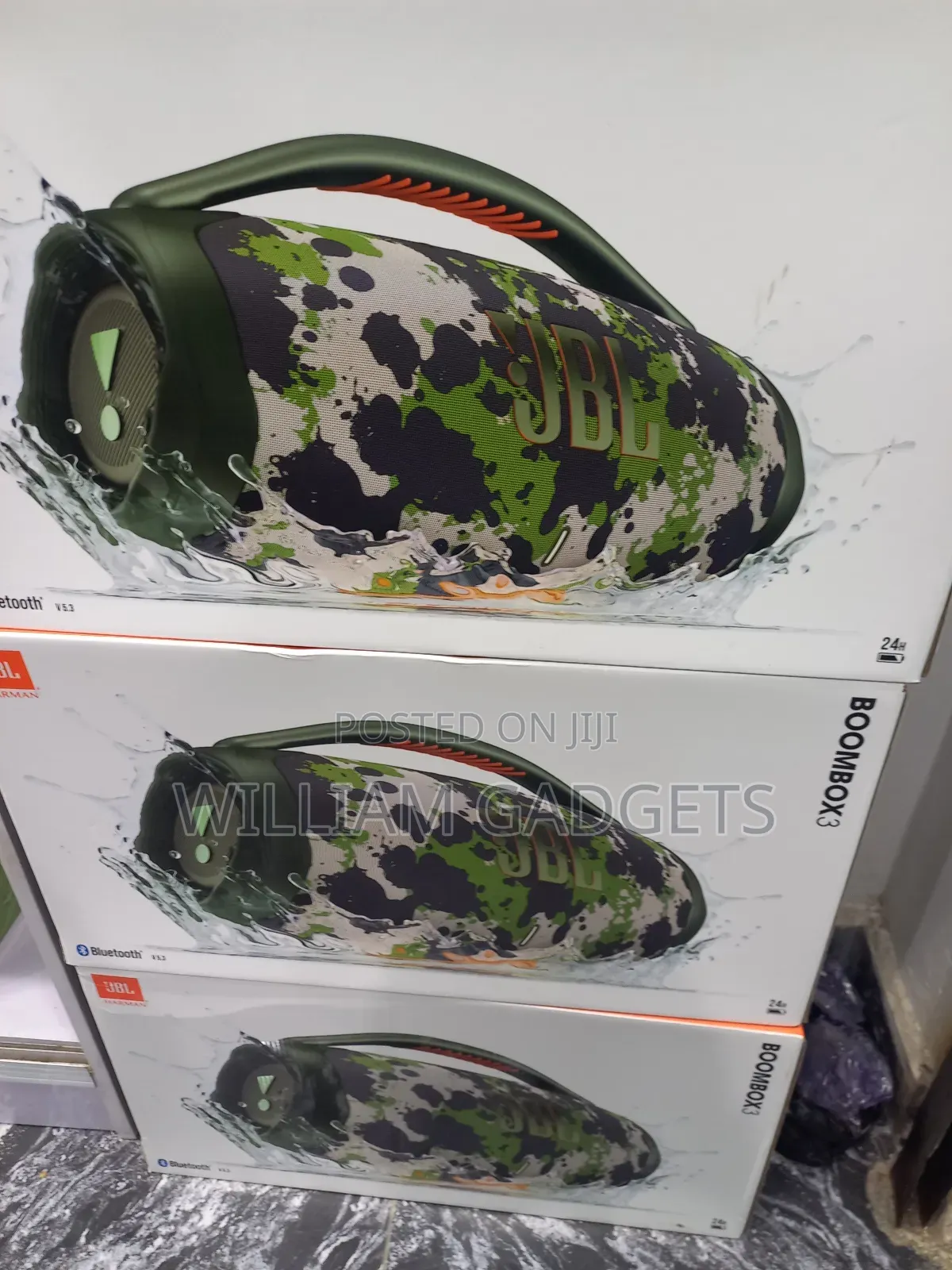 JBL Boombox 3 Bluetooth Speaker