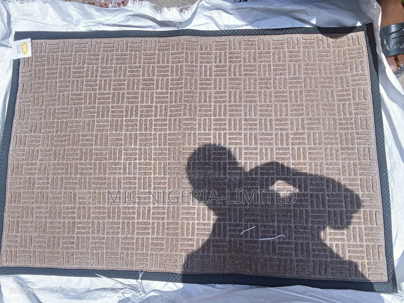 Door Mat Entrance Big Rug Rubbers Anti Slip Mat 80cmx120cm
