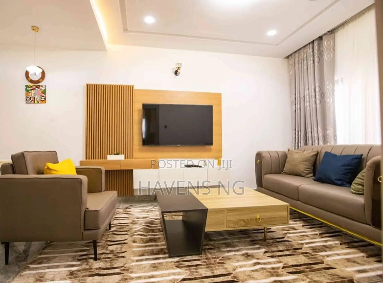 Luxury 1-Bedroom Apartment in Jahi, Abuja