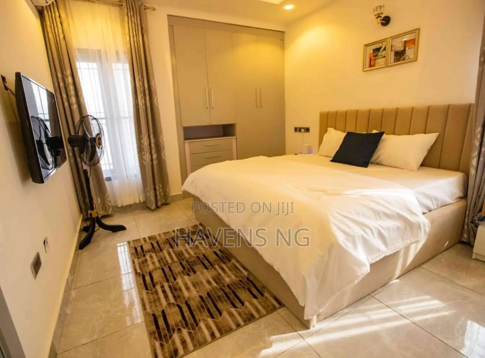Luxury 1-Bedroom Apartment in Jahi, Abuja