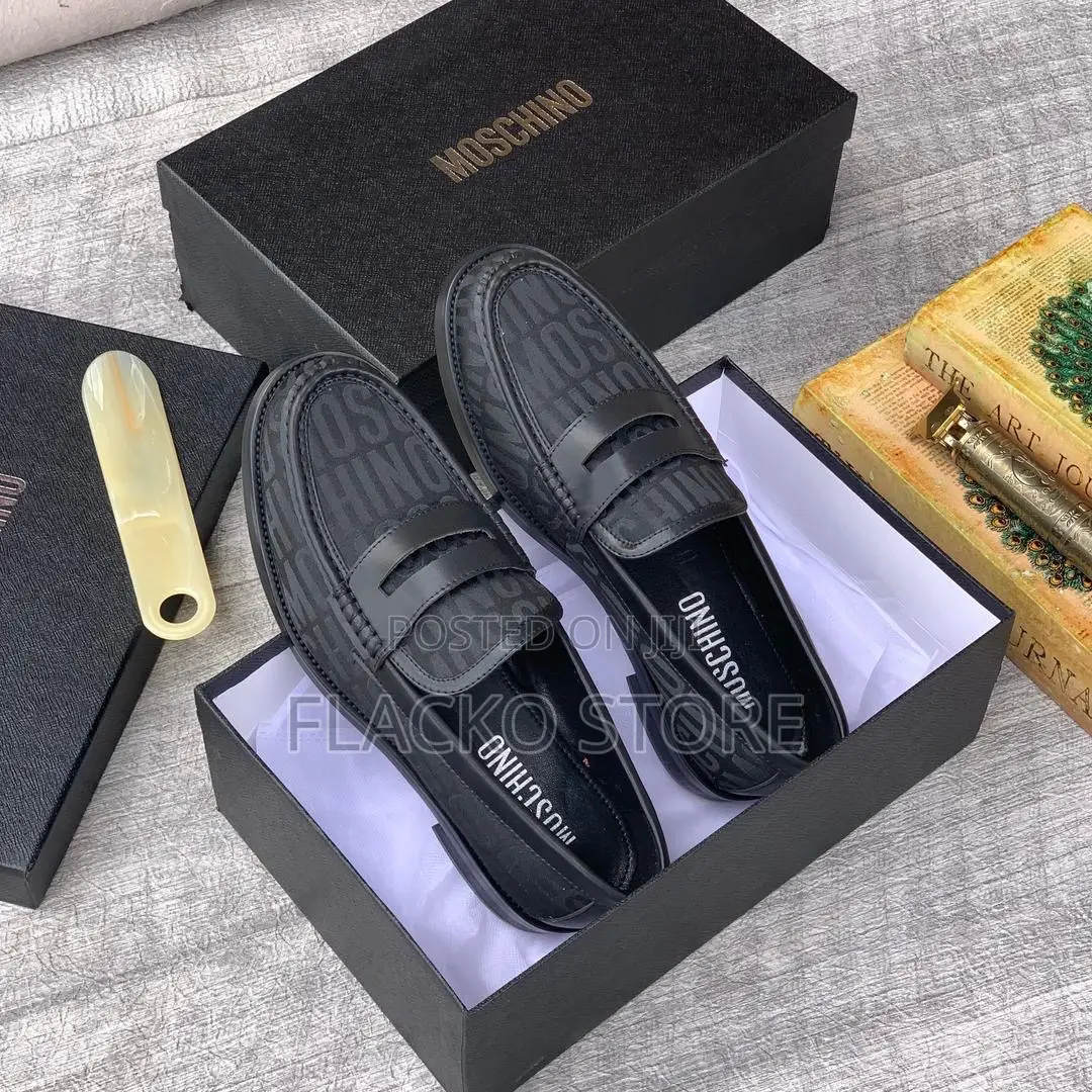 Original Moschino Loafers Shoes