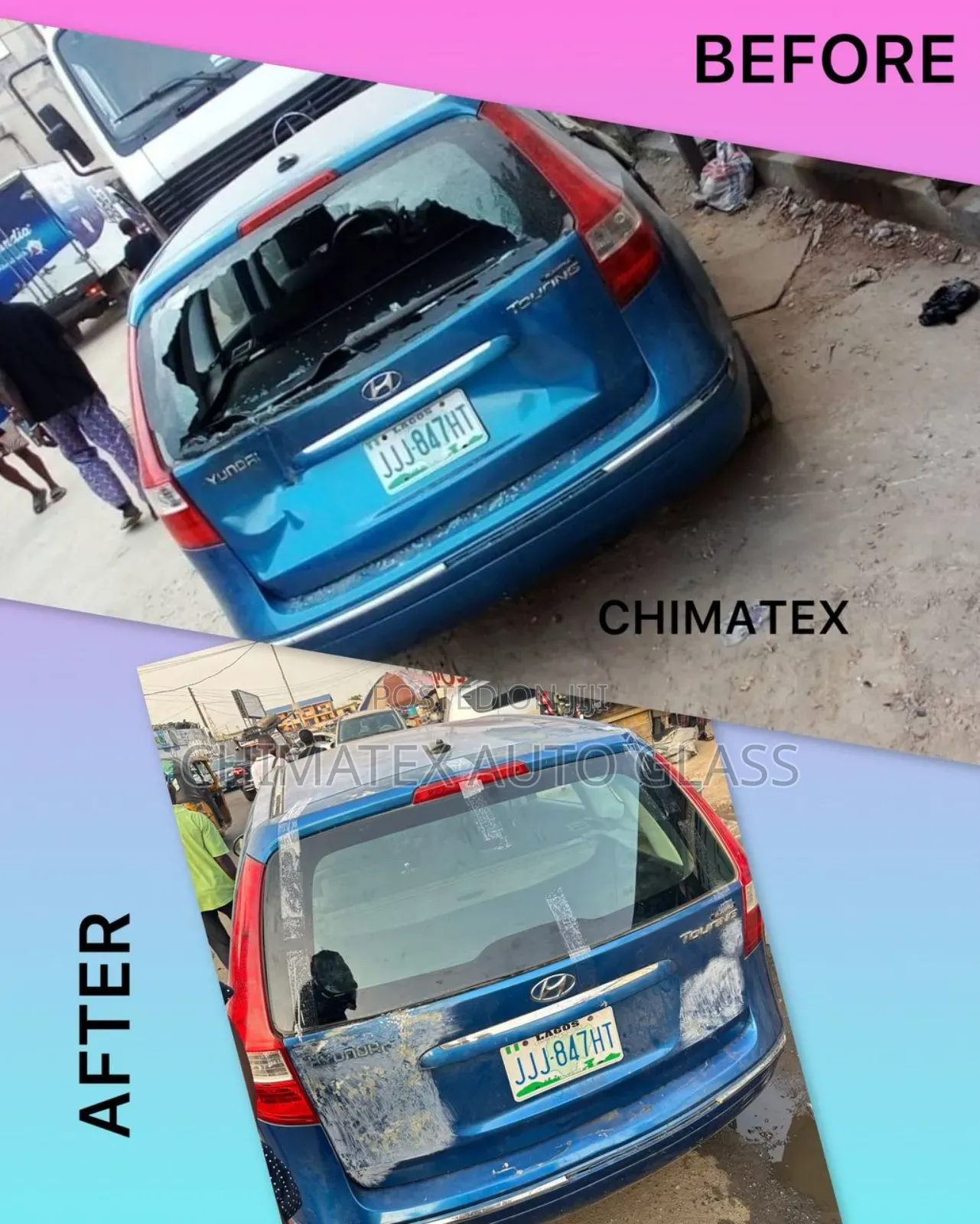 Hyundai Touring Back Glass Available We Deliver Install
